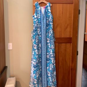 Lilly Pulitzer sz 4 maxi dress with shorts underneath